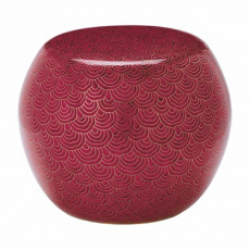 McGuire Cloisonne Hua Drum stool